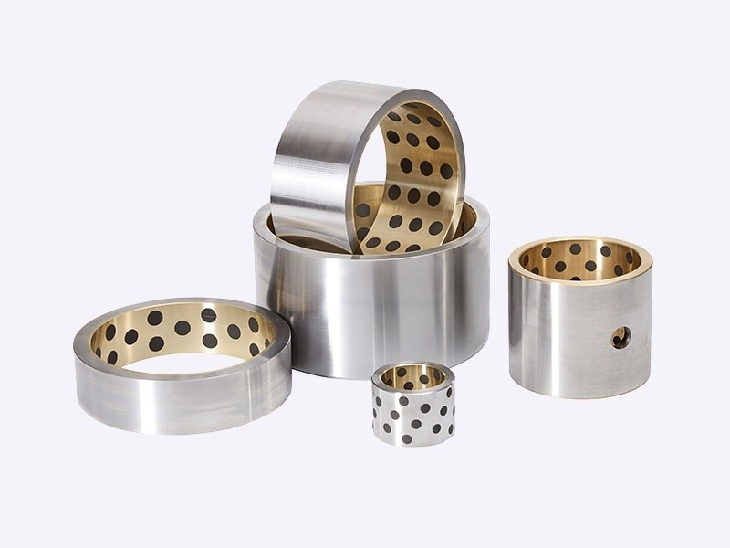 大型銅鋼復(fù)合軸套,鋼基銅塑復(fù)合軸套規(guī)格尺寸,型號參數(shù)